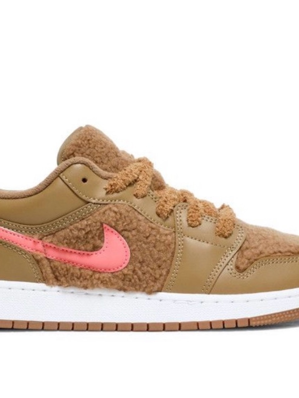 Air Jordan 1 Low Utility GS Teddy Bear